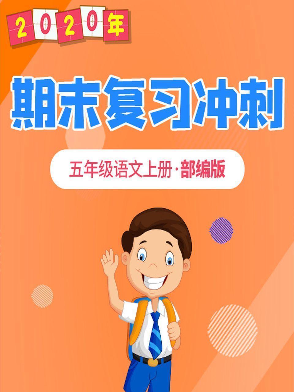 2020年期末复习冲刺 五年级语文上册·部编版