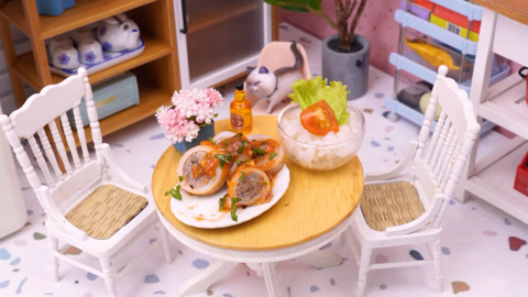 茄香鱿鱼裹肉卷