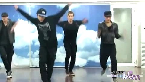 EXO History 主Kris 练习室舞蹈版-EXO-M