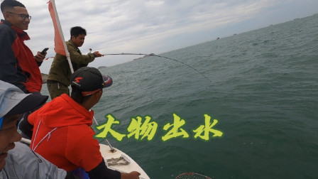 今天出大鮸鱼的钓位守了两个小时，终于守到一条，一条就是3000块