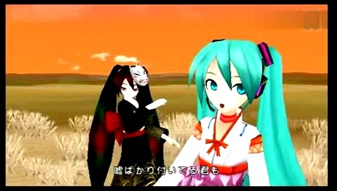 初音未来 笑颜-初音未来 (初音，miku)
