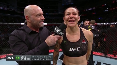 UFC终极格斗冠军赛 UFC240 “机械婆”：我十分想二战努涅斯！