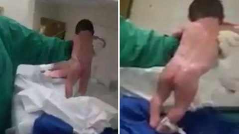 涨健识 新生儿出生便可站立行走