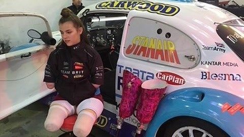 涨健识 6岁失去四肢，12岁夺蹦床冠军，明眸美丽女孩诠释逆袭人生