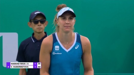 【全场回放】玛雅2-0 V-库德梅托娃 2024WTA首尔站半决赛