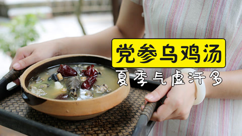小白菜养生坊第一季 气虚汗多？煲党参乌鸡汤