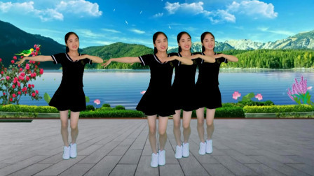 动感时尚广场舞 J舞曲情歌《要爱就爱一辈子DJ》32步附教学