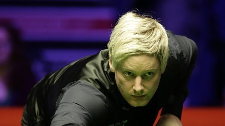 【威尔士公开赛】单杆过百：第一局罗伯逊单杆103分