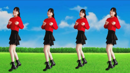 全民健身舞《DJ借点情借点爱》最新教学版，简单大气