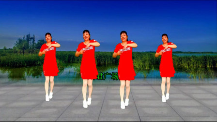 热门广场舞《听心》欢快舞步醉人好看 轻松学会