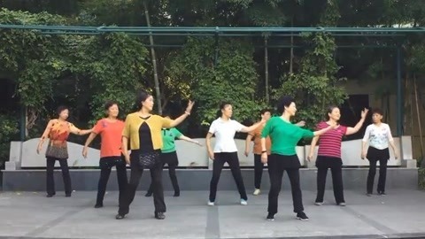 广场舞 广场舞《情歌串烧》