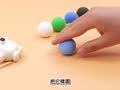 方块熊之黏土创意工坊 可爱的蓝精灵