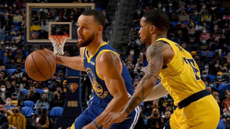 2021-2022赛季NBA集锦 杜阿尔特27+7 库里39+8 残阵步行者7人上双加时胜勇士