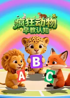 疯狂动物早教认知 海报