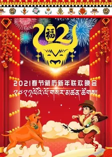 春节藏历新年联欢晚会 2021 海报