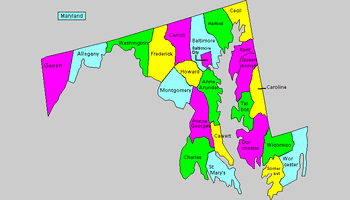 md-美国马里兰州的缩写