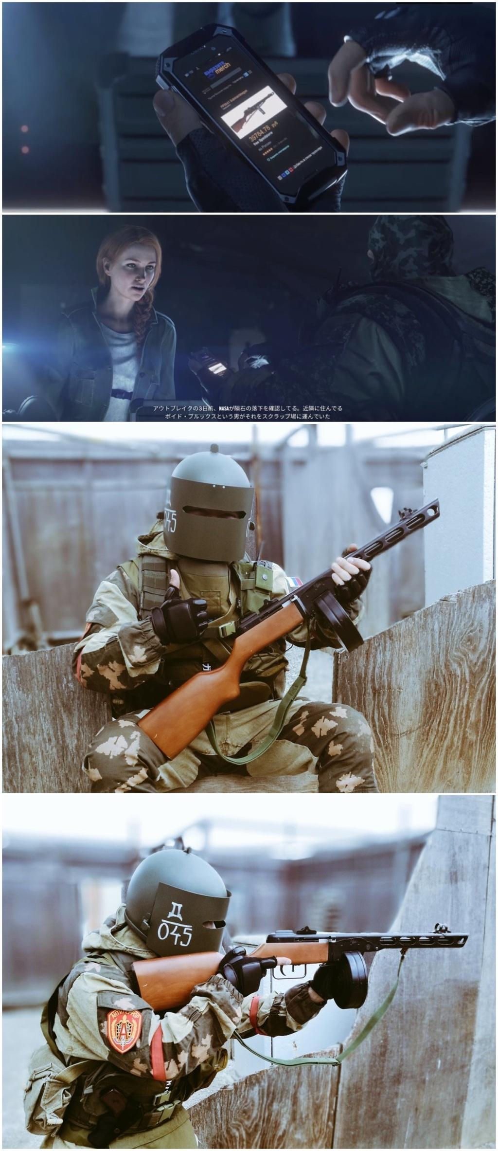 《彩虹六号:围攻》机枪哥 cosplay :我能让人质得到救赎!