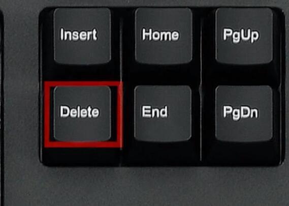 delete键:删除键