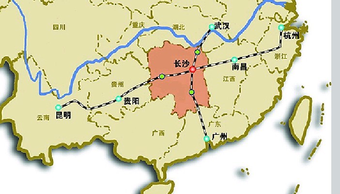 铜九铁路复线电气化图片