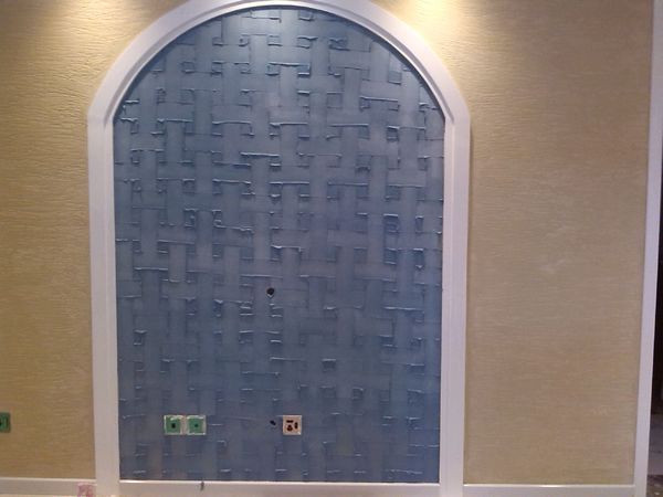 刮仿瓷墙面要贴墙纸,如何贴?除了墙纸还有什么经济耐用办法.