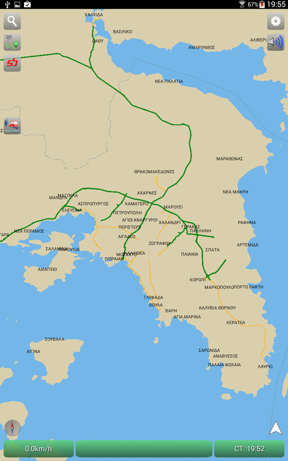 软件 地图旅游 >sbnavi  uses custom maps, based on the free and