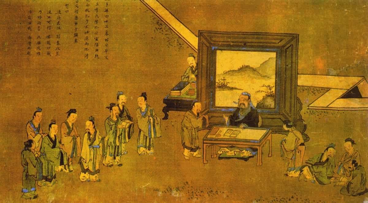 孔子- 中国儒家学派创始人