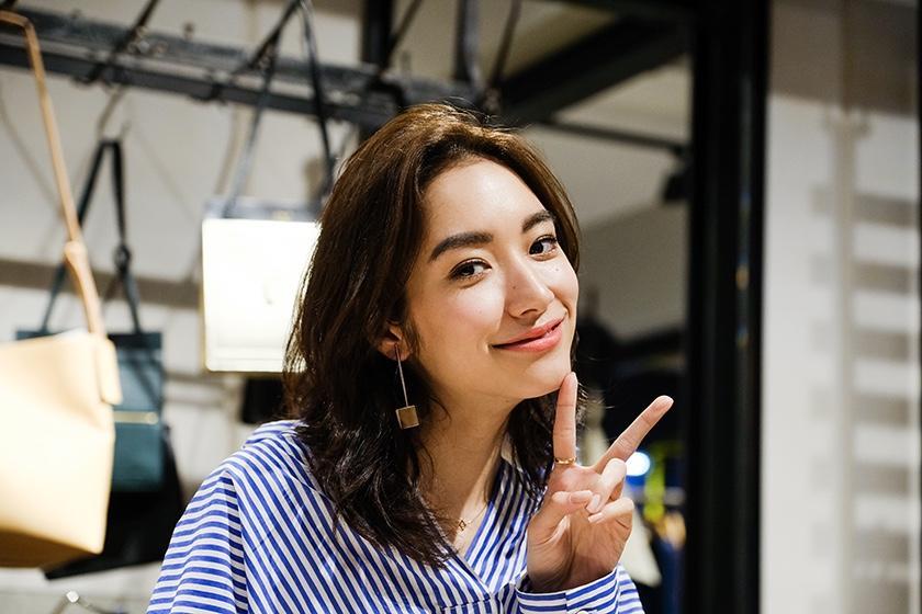 空灵系美女的模板,日本混血模特吉田沙世(sayo)现身台北潮牌店!