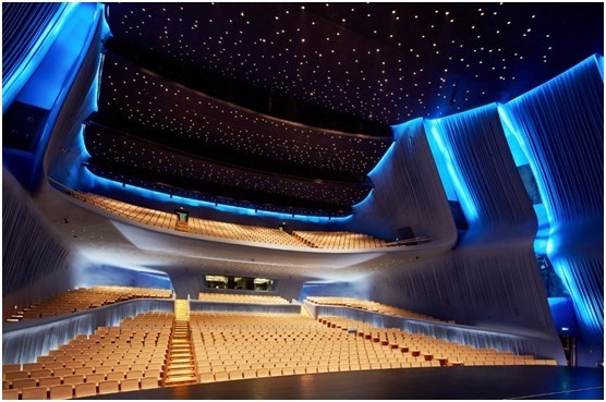 贴图园地 珠海大剧院550座小剧场 此外,biad通过一套参数化设计技术