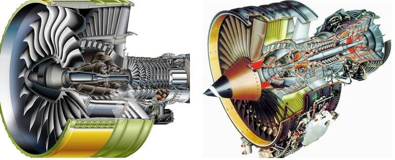 涡轮风扇发动机结构图
