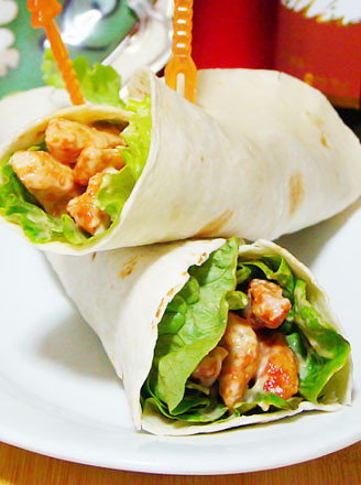 新奥尔良鸡肉卷饼