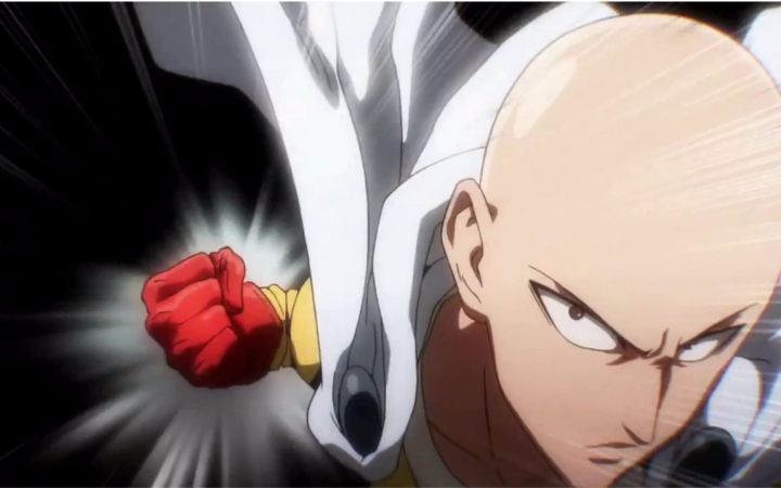 [300英雄【★★★★级特效琦玉改夜夜补丁】大龙?一拳解决!