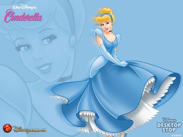 迪士尼里的动漫角色有哪个是穿蓝白裙子的