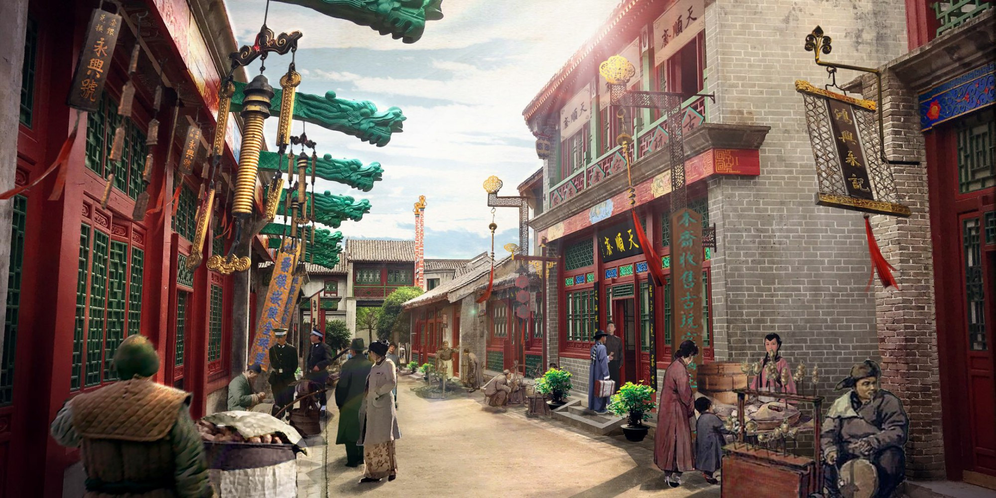 影视 正文 在电视剧《宣武门》中,刘京平倾情加盟担任美术指导,通过其