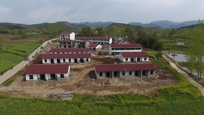 习家店镇全面完成易地扶贫搬迁建房工作