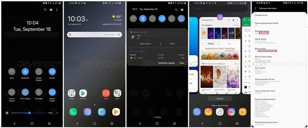 三星安卓9.0固件偷跑:同步曝光四款galaxy s10