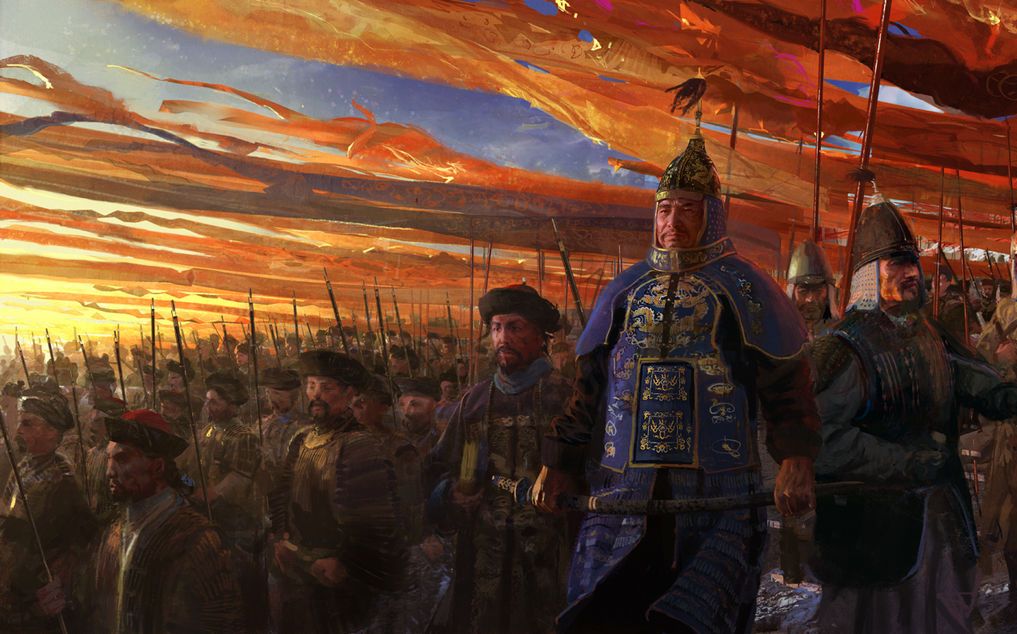 帝国时代3亚洲王朝开场cg动画