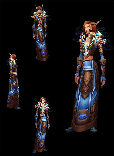 简介 奥尔多套装是魔兽世界里法师的t4装备.