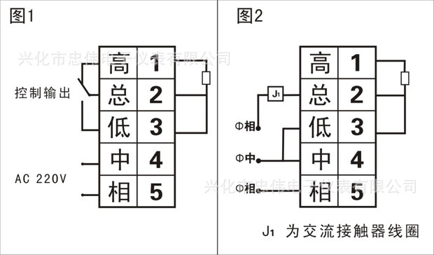 电热丝怎么接线图片