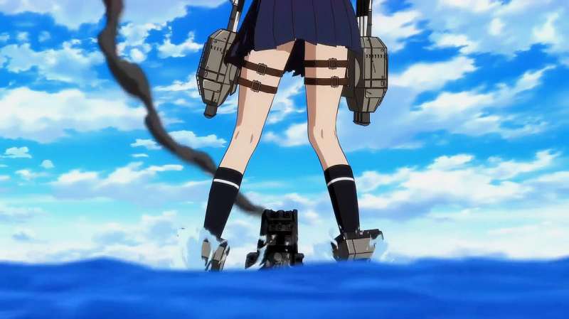 舰队收藏:舰队与深海栖舰交火,吹雪中弹